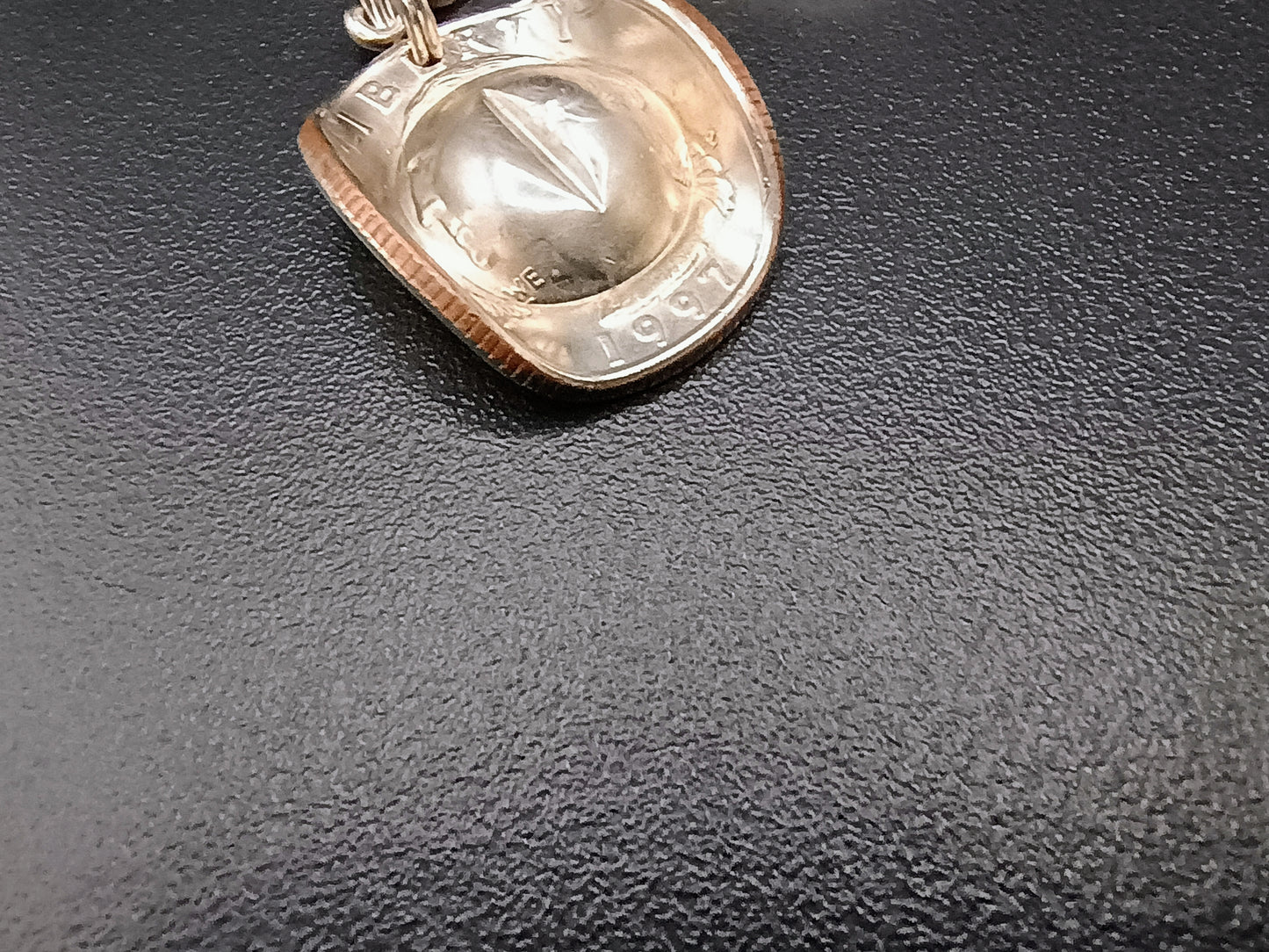 Cowboy Quarter Keychain