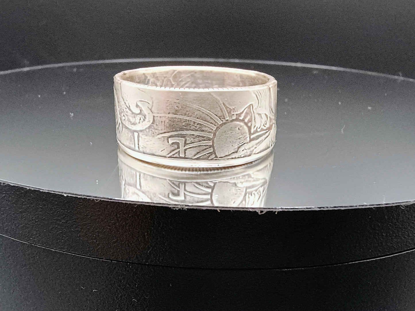 1945 Walking Liberty Half Dollar , Lightly Antiqued , size 9.25