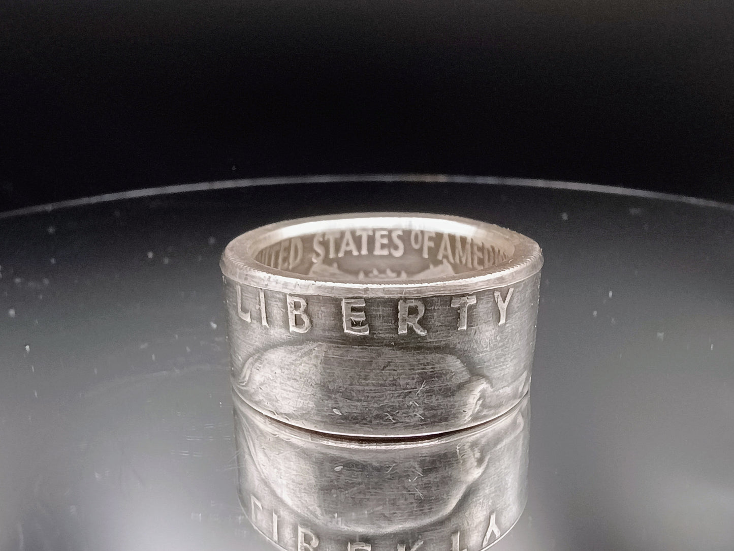 1954 Benjamin Franklin Half Dollar Ring size 8.5