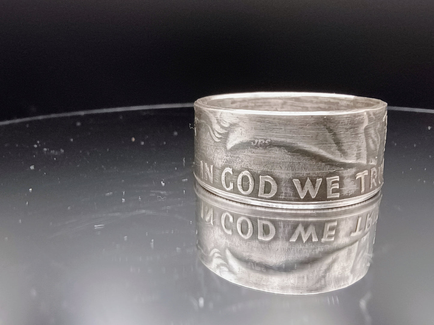 1954 Benjamin Franklin Half Dollar Ring size 8.5