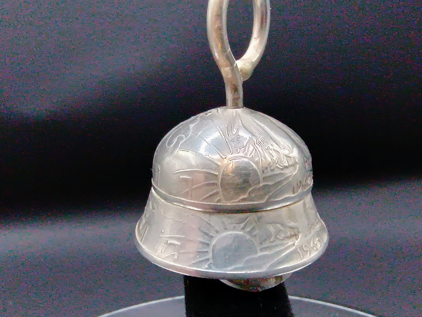 Double 1942, 1943 Walking Liberty Half Dollar Bell 90% silver